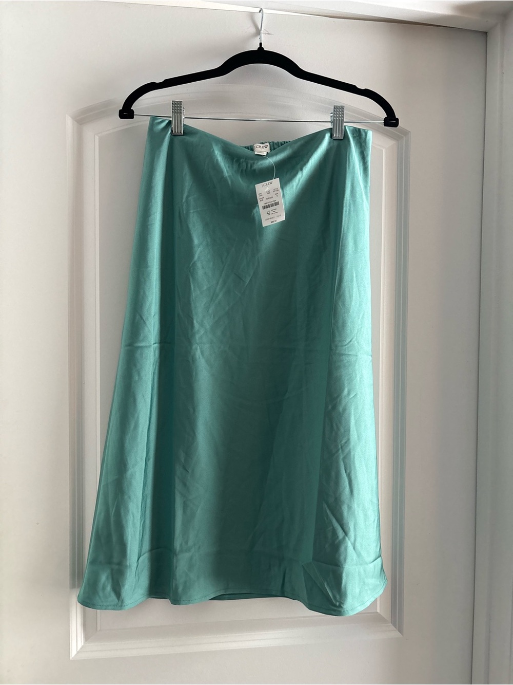 J. Crew Factory Seafoam Green A-Line Skirt